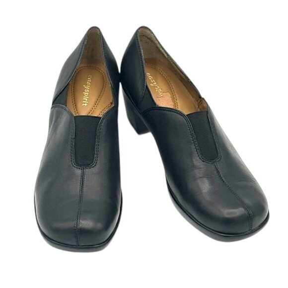 Easy Spirit Black Slip-On Shoes Size 9N Like New - Picture 2 of 12